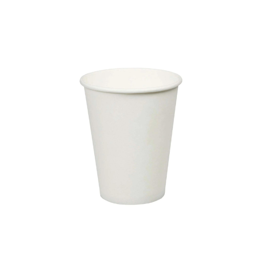 8oz White Paper Cups