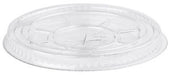 Plastic 78mm Straw Slot Lid for 8oz-12oz Smoothie Cups