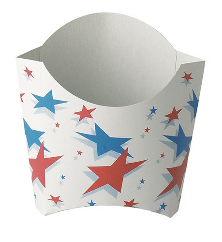 Small Star Design Paper Chip Scoops