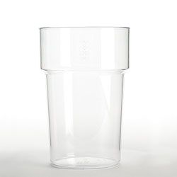  10oz Rigid Crystal Polystyrene Plastic Glasses (CE)