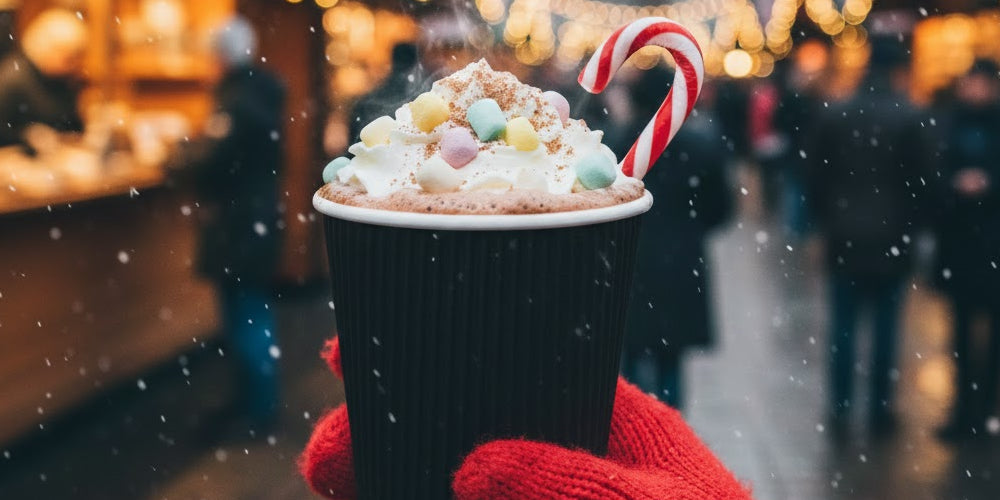 Christmas paper cups