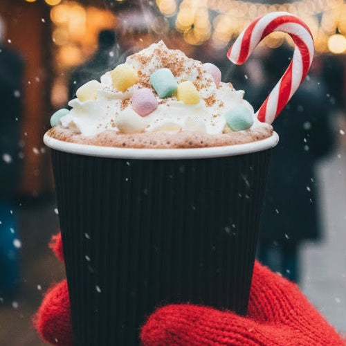 Christmas paper cups