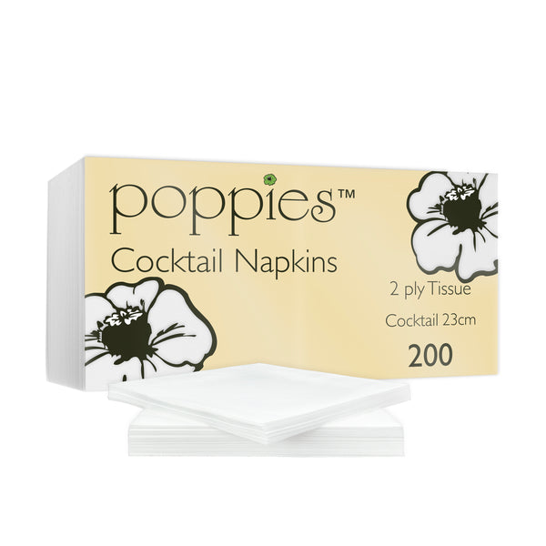 23cm Buttermilk Cocktail Napkins