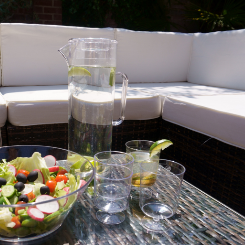 One piece plastic wine glasses 2025