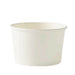8oz White Ice Cream Cups
