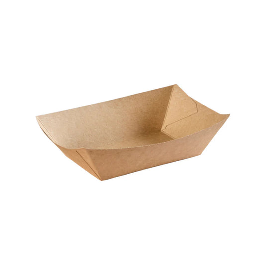 Medium Kraft Greaseproof Food Tray