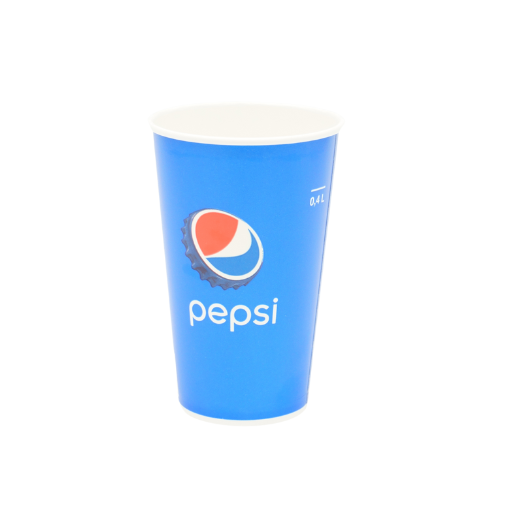 16oz Pepsi Cold Drink Paper Cup 0.4L