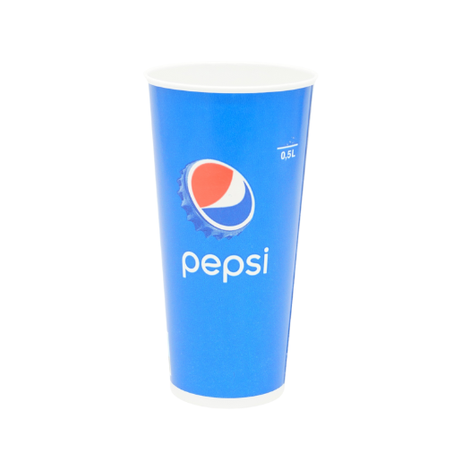 22oz Pepsi Cold Drink Paper Cup 0.5L