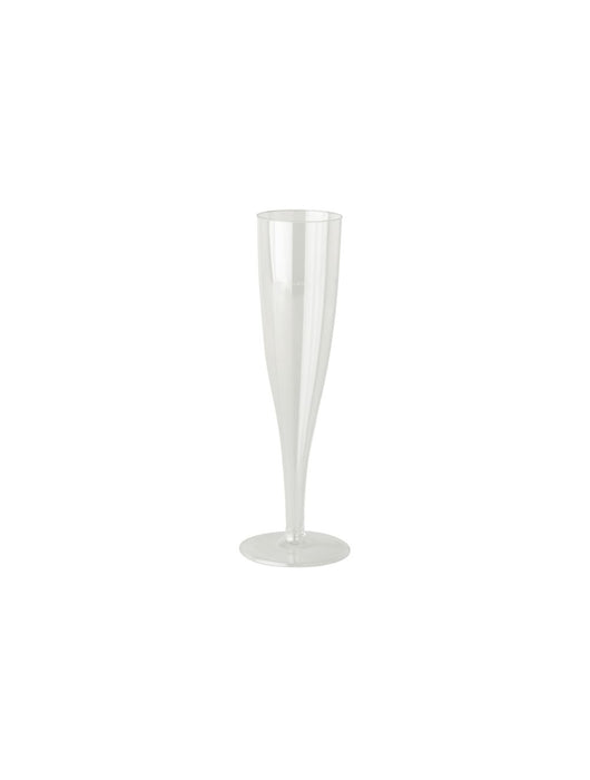 Large Plastic Champagne Flutes 150ml