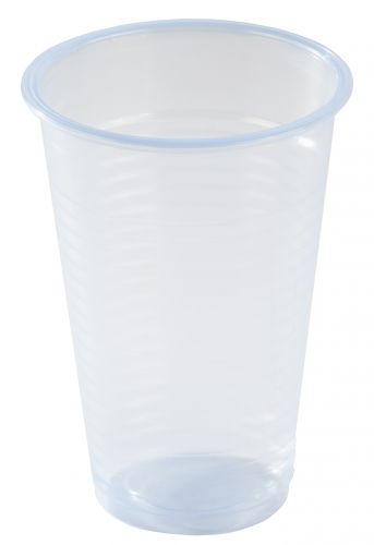 7oz Aqua Blue Plastic Water Cups