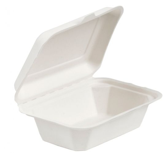 7 x 5" Biodegradable Clamshell Containers
