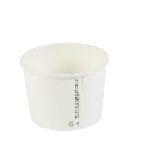 8oz Small Biodegradable Soup Cups