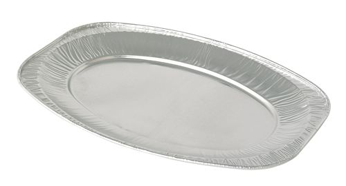 35cm Oval Plain Foil Platters