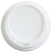 White Domed Sip-thru Lid To Fit 10oz - 20oz Paper Hot Cups