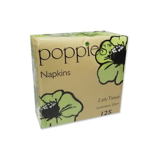Lime Green Paper Napkins - 33cm 2ply