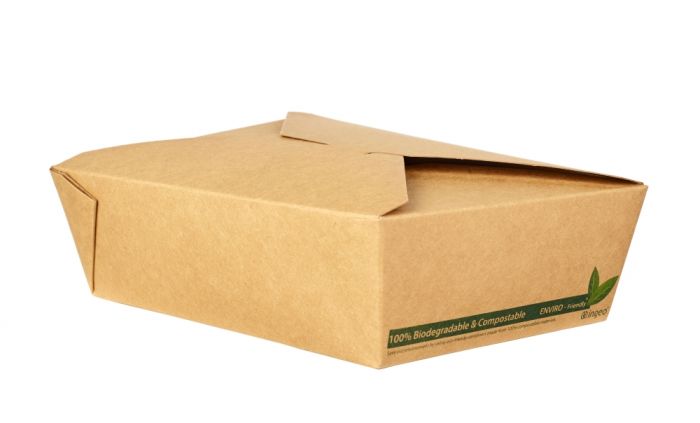 No 3 PLA Biodegradable Hot Food Boxes