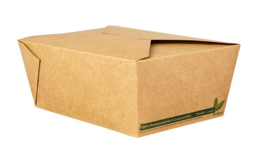 No 4 PLA Biodegradable Hot Food Boxes
