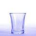  25ml Crystal Polystyrene Blue Plastic Shot Glass