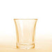  25ml Crystal Polystyrene Orange Plastic Shot Glass