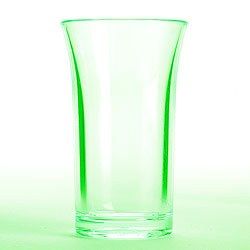  50ml Crystal Polystyrene Green Plastic Shot Glass