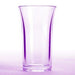  50ml Crystal Polystyrene Purple Plastic Shot Glass