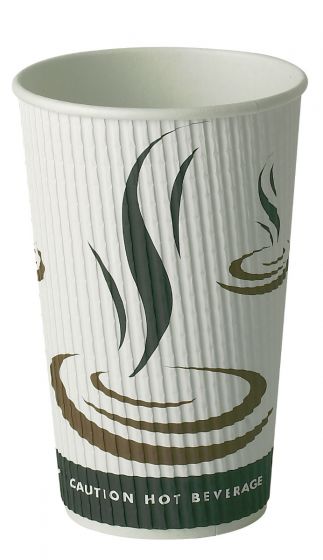 16oz Weave Hot Drink Paper Coffee Cups